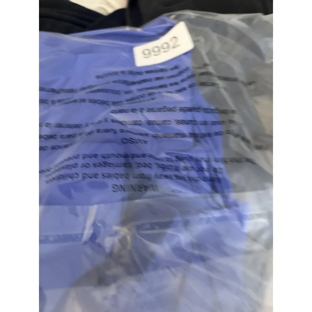 Halara SoftlyZero Airy Super High Waist 2-in-1 Yoga Shorts 3''  Blue